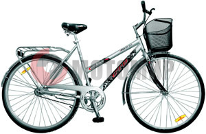 Вело"Торнадо"CTB Lady 04/3 синий мат. Вело"Торнадо"CTB Lady 04/3 синий мат.