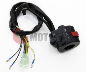 Переключатель правый в сборе 50сс Ямасаки Лидер2 Переключатель правый в сборе 50сс Ямасаки Лидер2