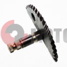 Вал кикстартера "10"с сектором (55mm) (полумесяц) 4х т. Вал кикстартера "10"с сектором (55mm) (полумесяц) 4х т.