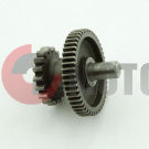 Шестерня привода электростартера двойная GY6 152QMI,157QMJ промежуточная Шестерня привода электростартера двойная GY6 152QMI,157QMJ промежуточная