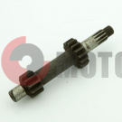 Вал Мопед первичный (С62 шлицы на 11 зуб) Вал Мопед первичный (С62 шлицы на 11 зуб)