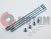 Шпильки цилиндра (4шт) 4T GY6 125/150 (+гайки)(2*200мм+2*186мм) 152/157QMJ Шпильки цилиндра (4шт) 4T GY6 125/150 (+гайки)(2*200мм+2*186мм) 152/157QMJ