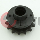 Звезда ведущая (530-14Т) 110cc в сб.со ступ.торм.диска T110 (снегоход) Звезда ведущая (530-14Т) 110cc в сб.со ступ.торм.диска T110 (снегоход)