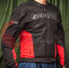 Куртка мото (текстиль) продуваемая Dainese G.Air-Flame Tex,черн/красн,р.52 Куртка мото (текстиль) продуваемая Dainese G.Air-Flame Tex,черн/красн,р.52