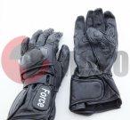 Перчатки Force Road Spider (2 овал.защ.), длин.,черн.,L кожа Перчатки Force Road Spider (2 овал.защ.), длин.,черн.,L кожа