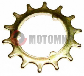 Звездочка Вело задн.14 зуб Звездочка Вело задн.14 зуб