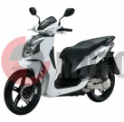Скутер SYM Symphony SR 125 белый Скутер SYM Symphony SR 125 белый