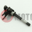 Вал Мопед переключения передач с вилочками в сборе Вал Мопед переключения передач с вилочками в сборе