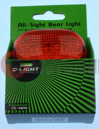 Фонарь вело задн.CG-404R Фонарь вело задн.CG-404R