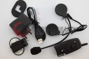 Гарнитура мото блютуз (компл.на 1 чел) Гарнитура мото блютуз (компл.на 1 чел)