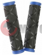 Ручки Вело руля VLG-172D (черн/син) Ручки Вело руля VLG-172D (черн/син)