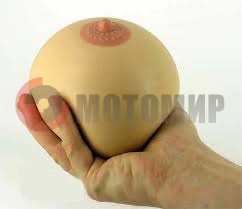 Мячик д/снятия стресса в виде женск.груди Мячик д/снятия стресса в виде женск.груди