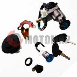 Замок зажигания (комплект) Zongshen RACE/.F1 ирб. Замок зажигания (комплект) Zongshen RACE/.F1 ирб.