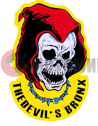Наклейка Череп THEDEVIL`S BRONX Наклейка Череп THEDEVIL`S BRONX