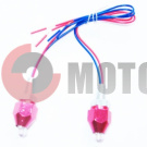 Болты декор.светод.(2шт) разн.мерц.30*15мм Болты декор.светод.(2шт) разн.мерц.30*15мм